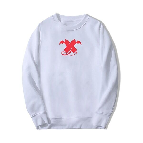 Colby Devil Xplr White Sweatshirt